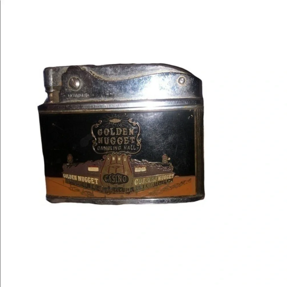 Vintage golden nugget lighter casino